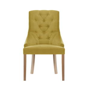 Žlutá jídelní židle Jalouse Maison Chiara