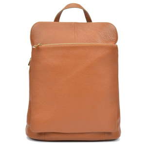 Koňakově hěndý kožený batoh Isabella Rhea Maria