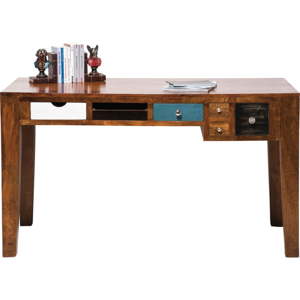 Pracovní stůl z mangového dřeva Kare Design Babalou