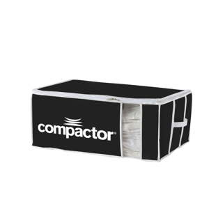 Černý textilní úložný box Compactor Brand XXL