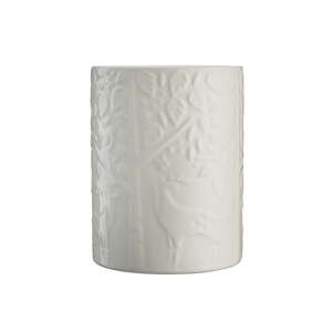 Bílá kameninová nádoba na kuchyňské náčiní Mason Cash In the Forest, ⌀ 11,5 cm