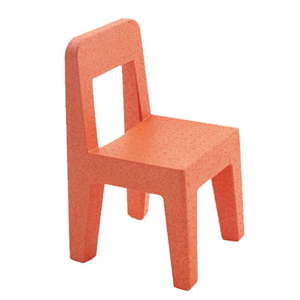 Oranžová dětská židle Magis Seggiolina Pop