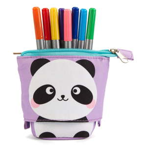 Penál a skládací stojan na tužky v jednom Tri-Coastal Design Panda