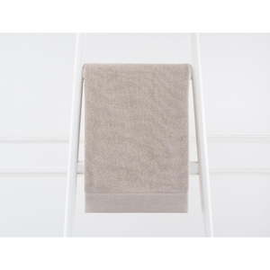 Béžový bavlněný ručník Madame Coco Terra, 50 x 80 cm
