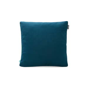 Modrý povlak na polštář Mumla Velour, 45 x 45 cm