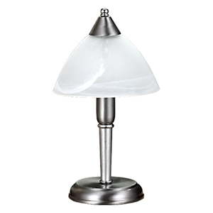 Stolní lampa ve stříbrné barvě Glimte Silver
