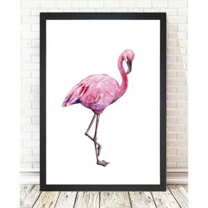 Obraz Tablo Center Flamingo, 24 x 29 cm