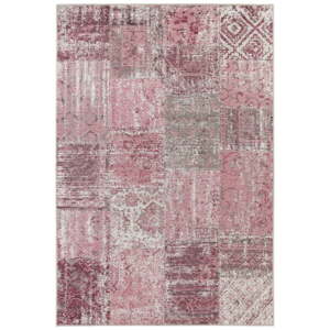 Růžový koberec Elle Decor Pleasure Denain, 120 x 170 cm
