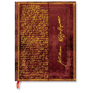 Linkovaný zápisník s tvrdou vazbou Paperblanks Shakespeare, 18 x 23 cm
