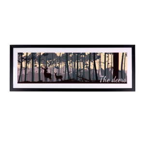 Obraz sømcasa The Deers, 80 x 30 cm