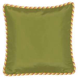 Zeleno-žlutý oboustranný polštář Kate Louise Farso, 45 x 45 cm