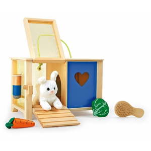 Dřevěná králíkárna na hraní Legler Rabbit