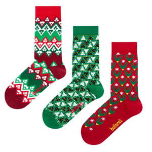 Dárková sada ponožek Ballonet Socks Christmas, velikost 41-46