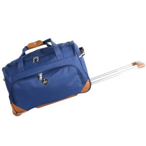 Modrá cestovní taška na kolečkách GENTLEMAN FARMER Sporty, 61 l