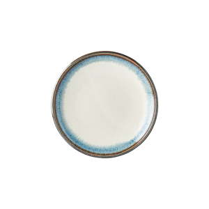 Bílý keramický talířek MIJ Aurora, ø 20 cm