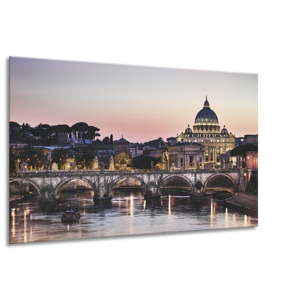 Obraz Styler Glasspik Destination Rome, 80 x 120 cm
