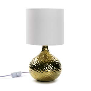 Zlatá stolní lampa Versa Metal