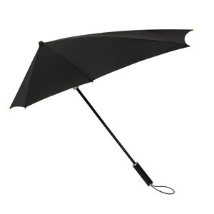 Černý golfový deštník odolný vůči větru Ambiance Susino, ⌀ 95 cm