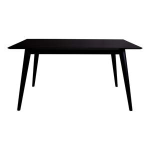 Černý jídelní stůl House Nordic Copenhagen, 150 x 95 cm