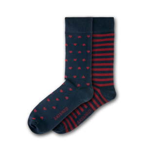 Sada 2 párů unisex ponožek Black&Parker London Cliveden, velikost 37 - 43