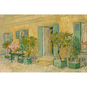 Obraz - reprodukce 60x40 cm Exterior of a Restaurant in Asnières, Vincent van Gogh – Fedkolor