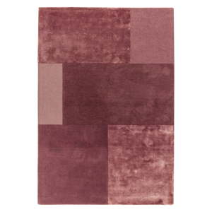 Tmavě růžový koberec Asiatic Carpets Tate Tonal Textures, 200 x 290 cm