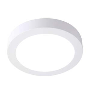 Bílé kruhové stropní svítidlo SULION, ø 30 cm