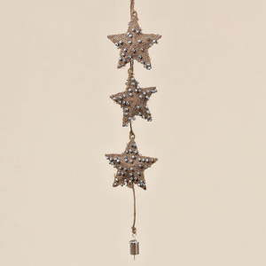 Závěsná dekorace Boltze Star Winter, 60 cm