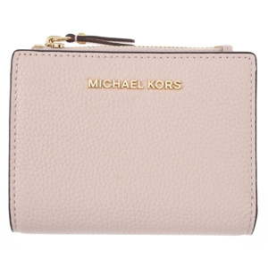 Světle růžová kožená peněženka kabelka Michael Kors Pretty