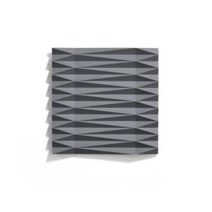 Šedá silikonová podložka pod hrnec Zone Origami Yato, 16 x 16 cm