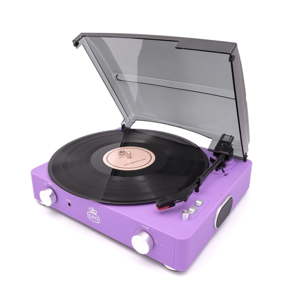 Fialový gramofon GPO Stylo II Lilac