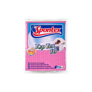 Víceúčelová houbová utěrka Spontex Top Tex, 8 x 10 kusů