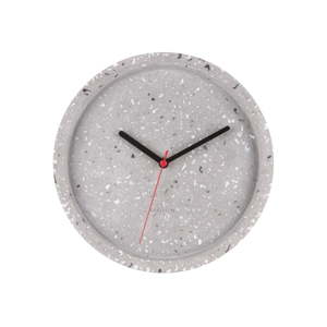 Šedé nástěnné hodiny Karlsson Tom, ⌀ 26 cm