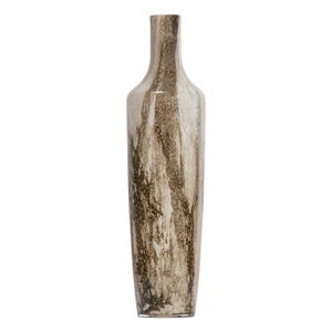 Hnědo-béžová váza BePureHome, výška 49 cm