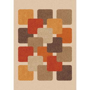 Hnědobéžový koberec Universal Boras, 67 x 250 cm