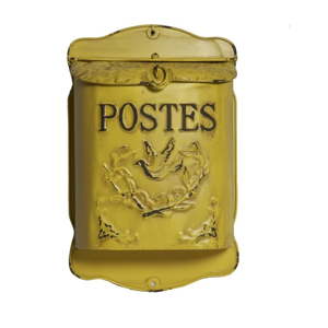 Poštovní schránka Antic Line Jaune