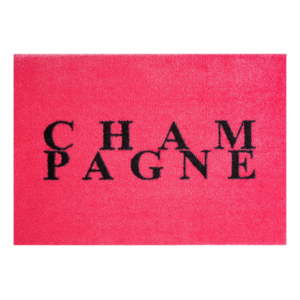 Růžová rohožka Mint Rugs StateMat Champagne, 50 x 75 cm