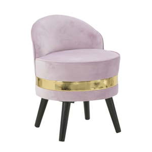 Pudrově růžová židle Mauro Ferretti Paris