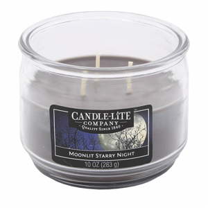 Vonná svíčka ve skle s vůní měsíční noci Candle-Lite, doba hoření až 40 hodin
