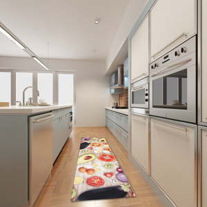 Vysoce odolný kuchyňský koberec Webtappeti Food, 60 x 220 cm