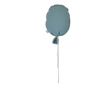 Modrý polštář ve tvaru balónku VIGVAM Design My Linen World