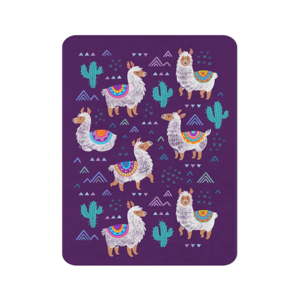 Dětský koberec OYO Kids Llama Adventures, 100 x 140 cm