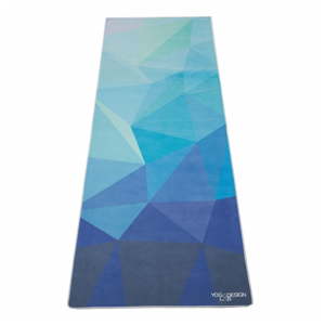Ručník na jógu Yoga Design Lab Mat Geo Blue