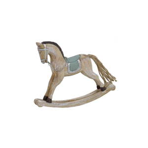Dekorativní vánoční dřevěný houpací kůň Ego Dekor Horse Big
