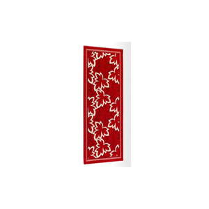 Červený vysoce odolný kuchyňský běhoun Floorita Maple Rosso, 55 x 280 cm