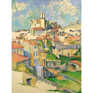 Reprodukce obrazu Paul Cézanne - Gardanne, 60 x 80 cm