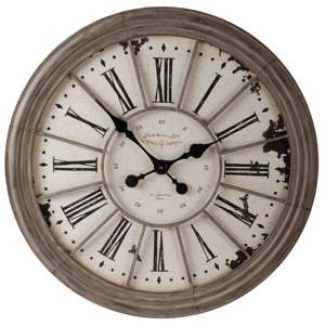 Šedé hodiny Antic Line Pendulum, ⌀ 69 cm