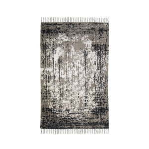 Modro-béžový bavlněný koberec HSM collection Colorful Living Porro, 160 x 230 cm