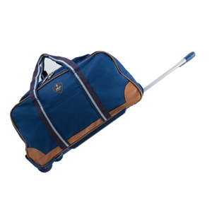 Modrá cestovní taška na kolečkách GENTLEMAN FARMER Sydney, 40 l