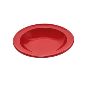 Červený keramický polévkový talíř Emile Henry, ⌀ 22,5 cm